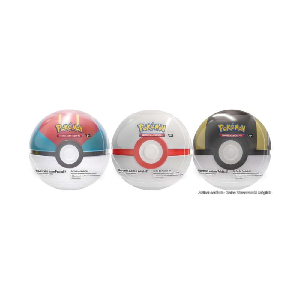Scarlet & Violet Products: 2023 Fall Pokeball Tin-Box (3 Booster) kaufen